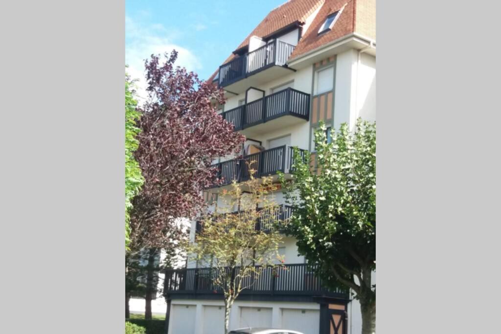T2 Cosy/Balcon Sud Ouest/300M-Mer/Villers Sur Mer Villers-sur-Mer Exterior foto