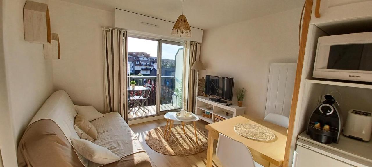 T2 Cosy/Balcon Sud Ouest/300M-Mer/Villers Sur Mer Villers-sur-Mer Exterior foto